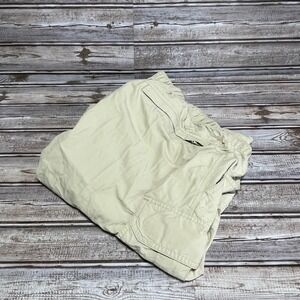 Gander Mountain Convertible Cargo‎ Pants Zip Off Hiking Outdoor Beige Largex31
